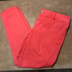Coral maurices jeggings